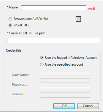 Web Service Dialog