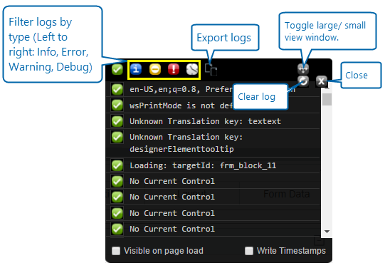Bildschirm: Blackbird-Debbugingtool