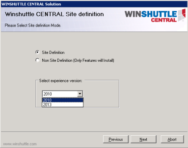 Winshuttle Central