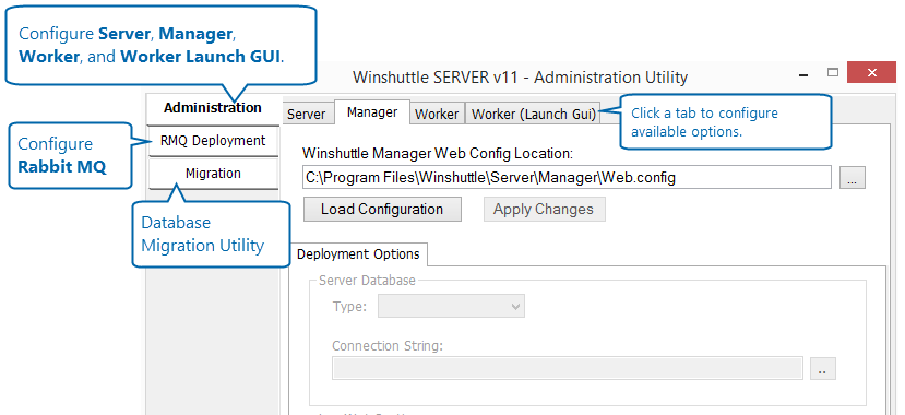 Übersicht über das Winshuttle SAP Integration Server Administrationshilfsprogramm