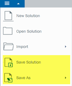 Save Soluton screenshot