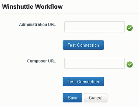 Foundation Setup - Winshuttle Workflow URL