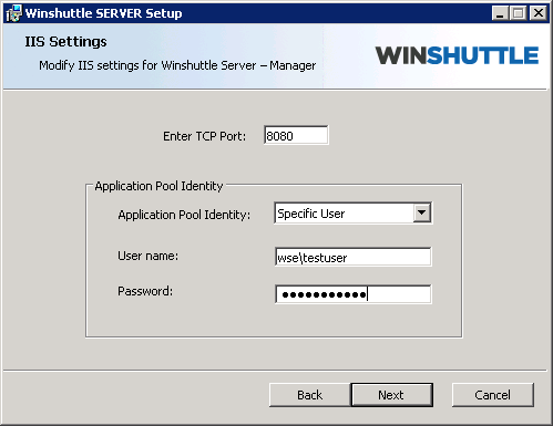 Configuración de IIS