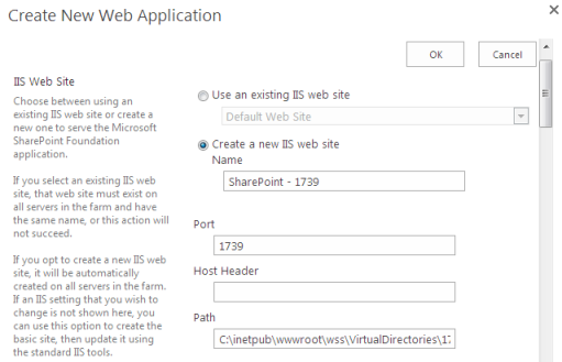 Créer une nouvelle application Web
