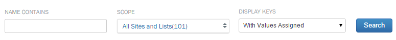 Recherche des options de configuration Workflow 10.8