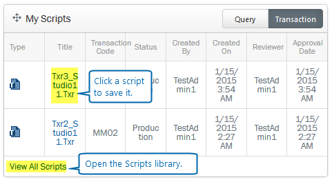 Scripts Foundation 11