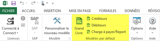 modèles disponibles