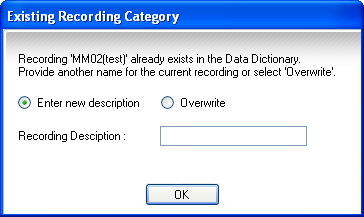 Sobrescribir registro existente