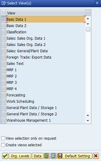 select basic data 1