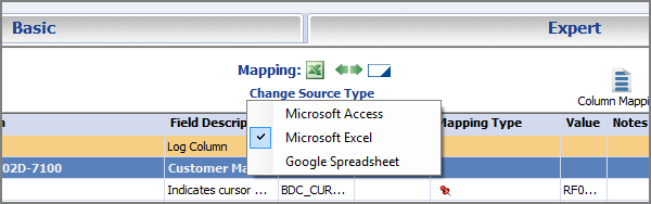 change source type link