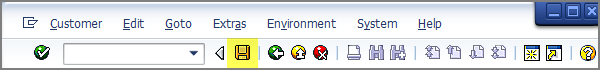 save button