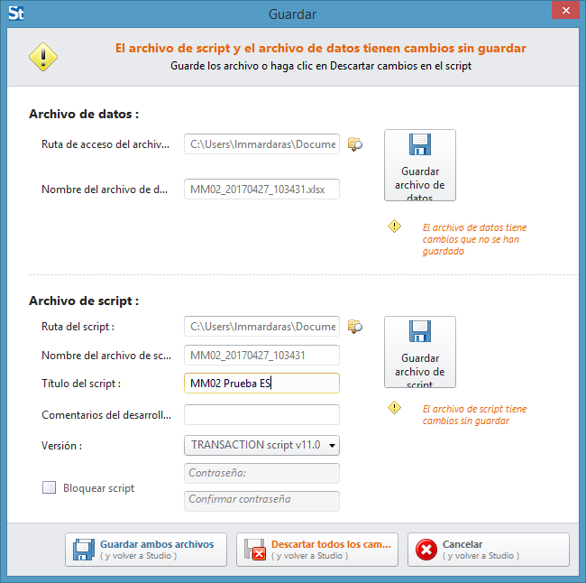 cuadro guardar