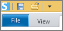 Schaltfläche „Speichern“ auf der oberen Toolbar