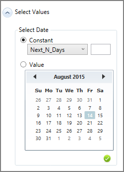 date picker
