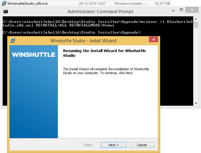 run msi as administrator