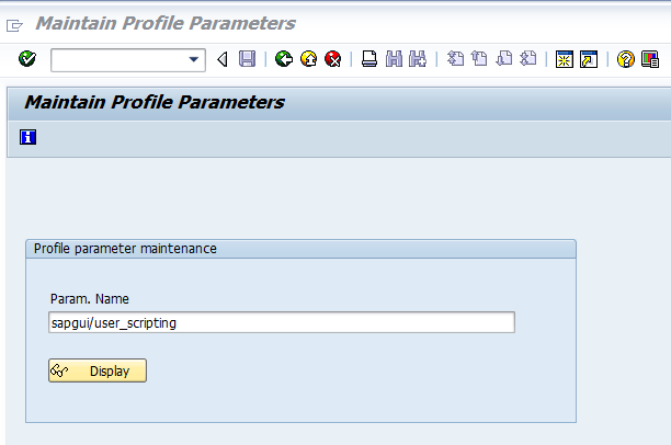 GUI scripting db2