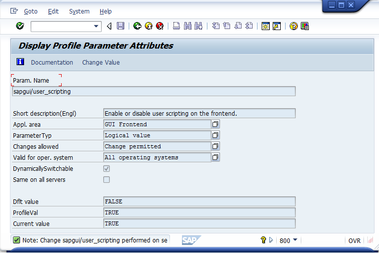 Gui scripting db2