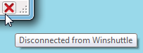 disconnected from winshuttle