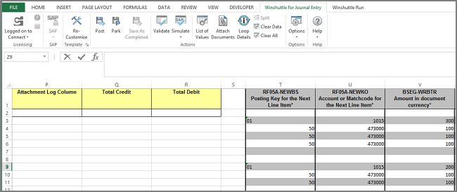 item detail data