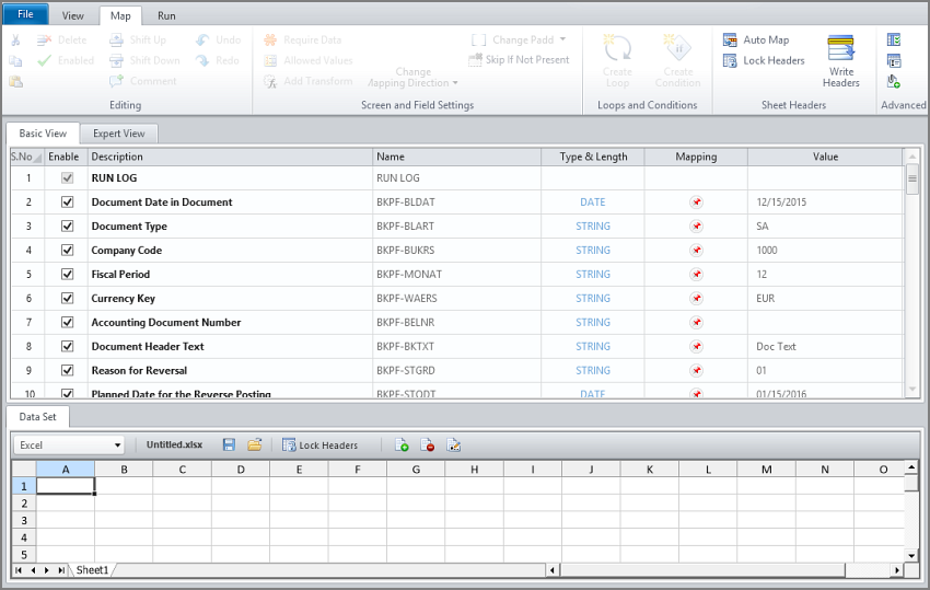 basic view of mapper