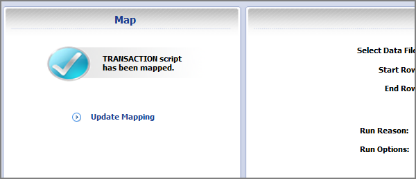 link to open mapper and update mapping