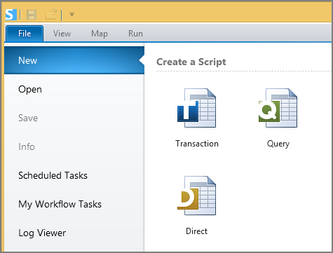 file new screen in studio 11 foundation