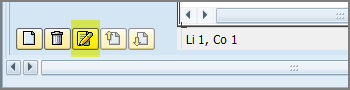 SAP editor button