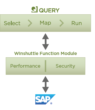 Fonctionnement de Query avec WFM (Winshuttle Function Module)