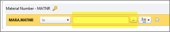 box next to operator drop down list